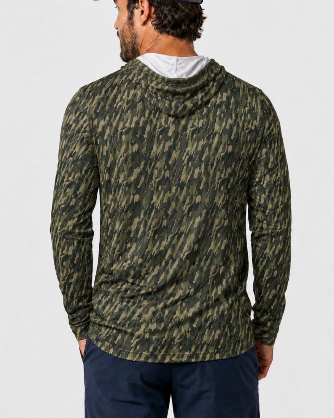 Woodland Camo Sun Hoodie