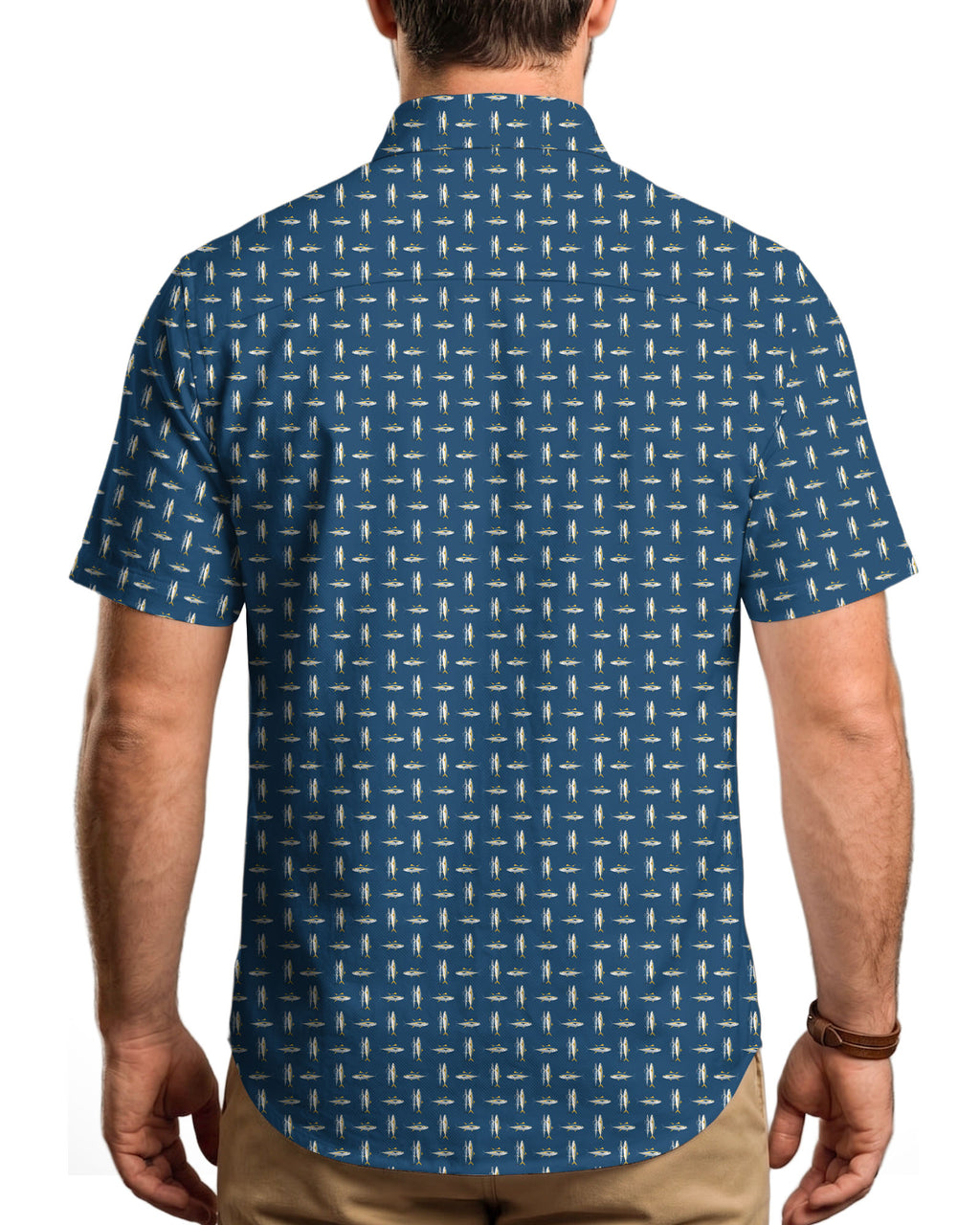 Tuna Season Button Shirt