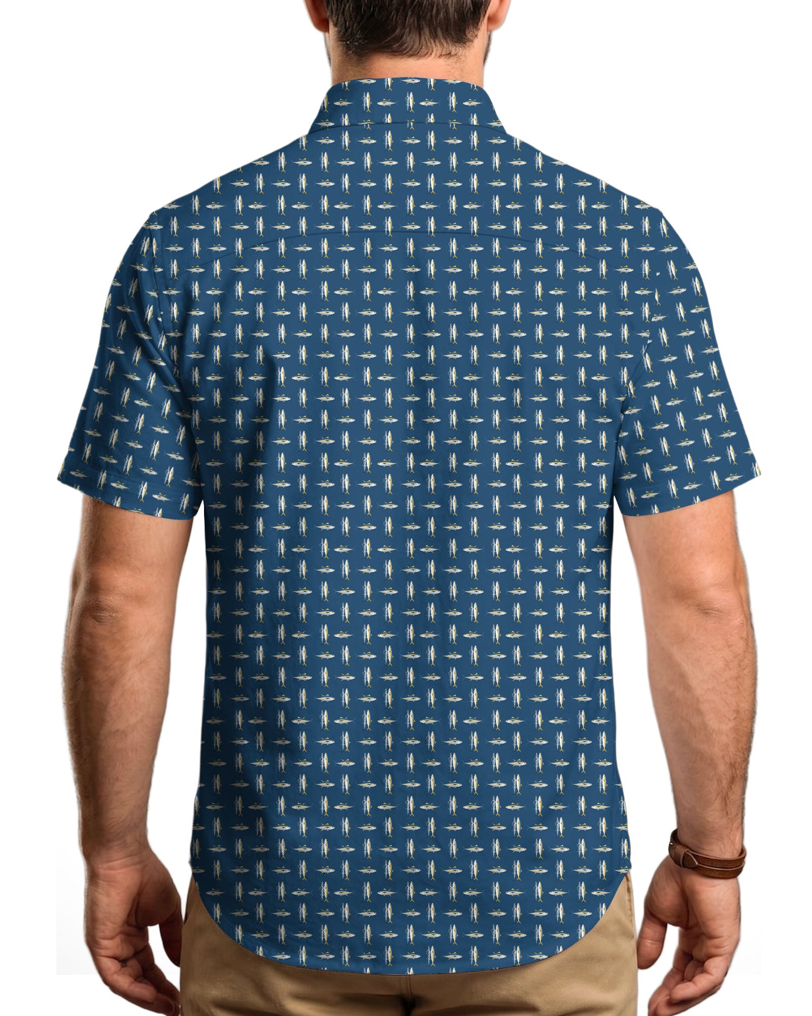 Tuna Season Button Shirt