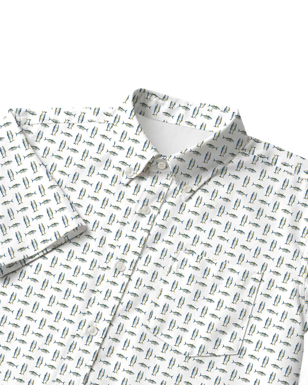 Tuna Season Button Shirt