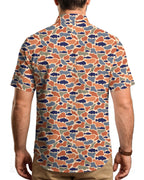 Coastal Shadows Button Shirt