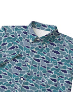 Coastal Shadows Button Shirt