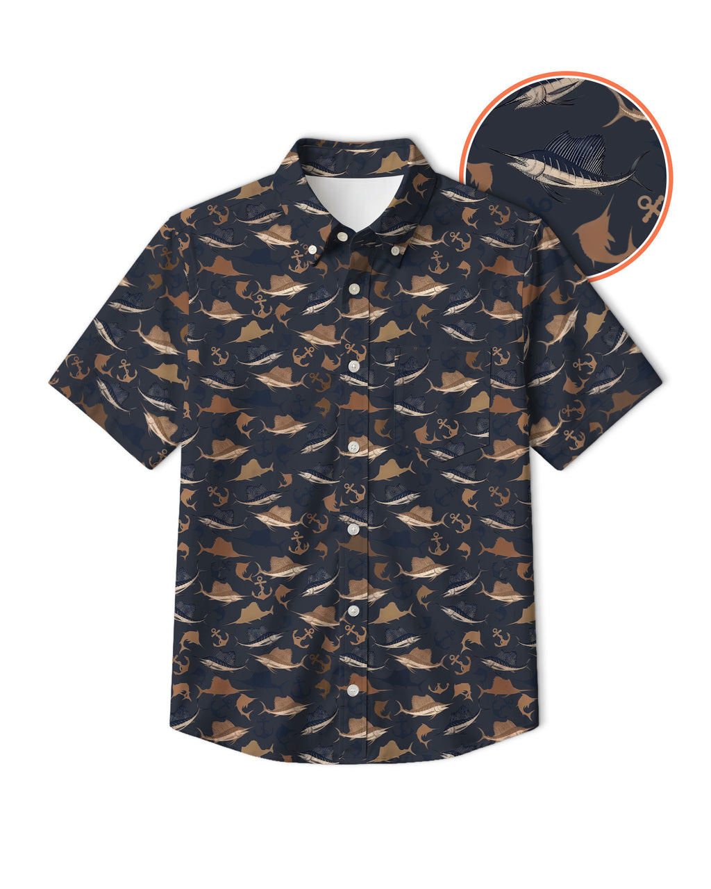 The Sailfish Button Shirt