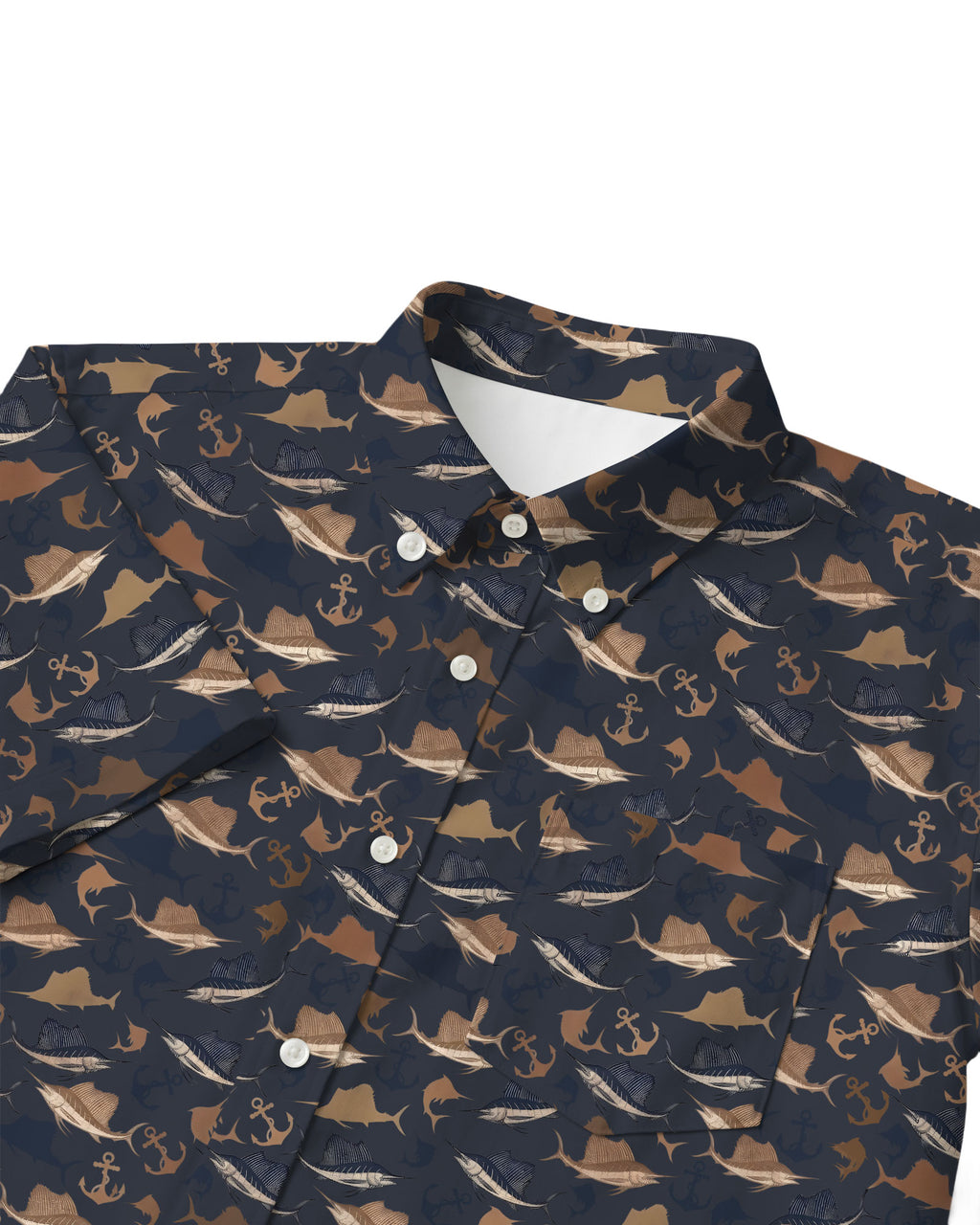 The Sailfish Button Shirt