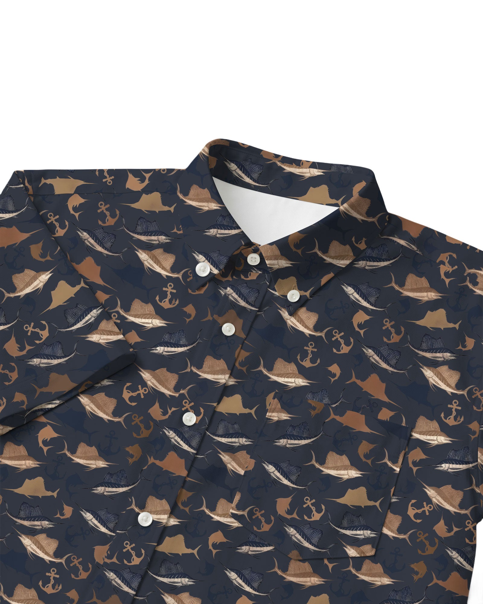 The Sailfish Button Shirt