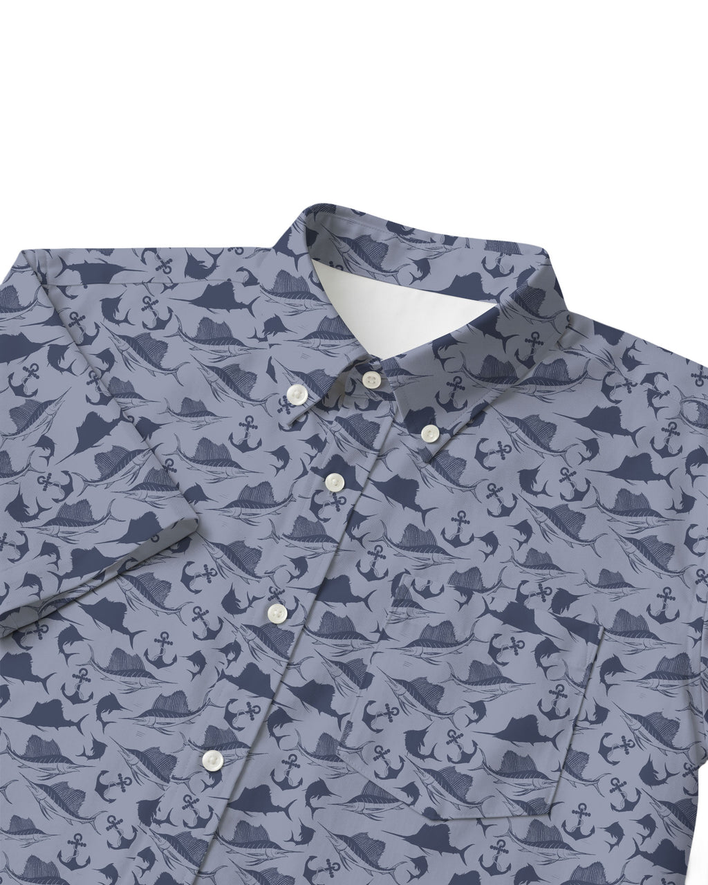 The Sailfish Button Shirt