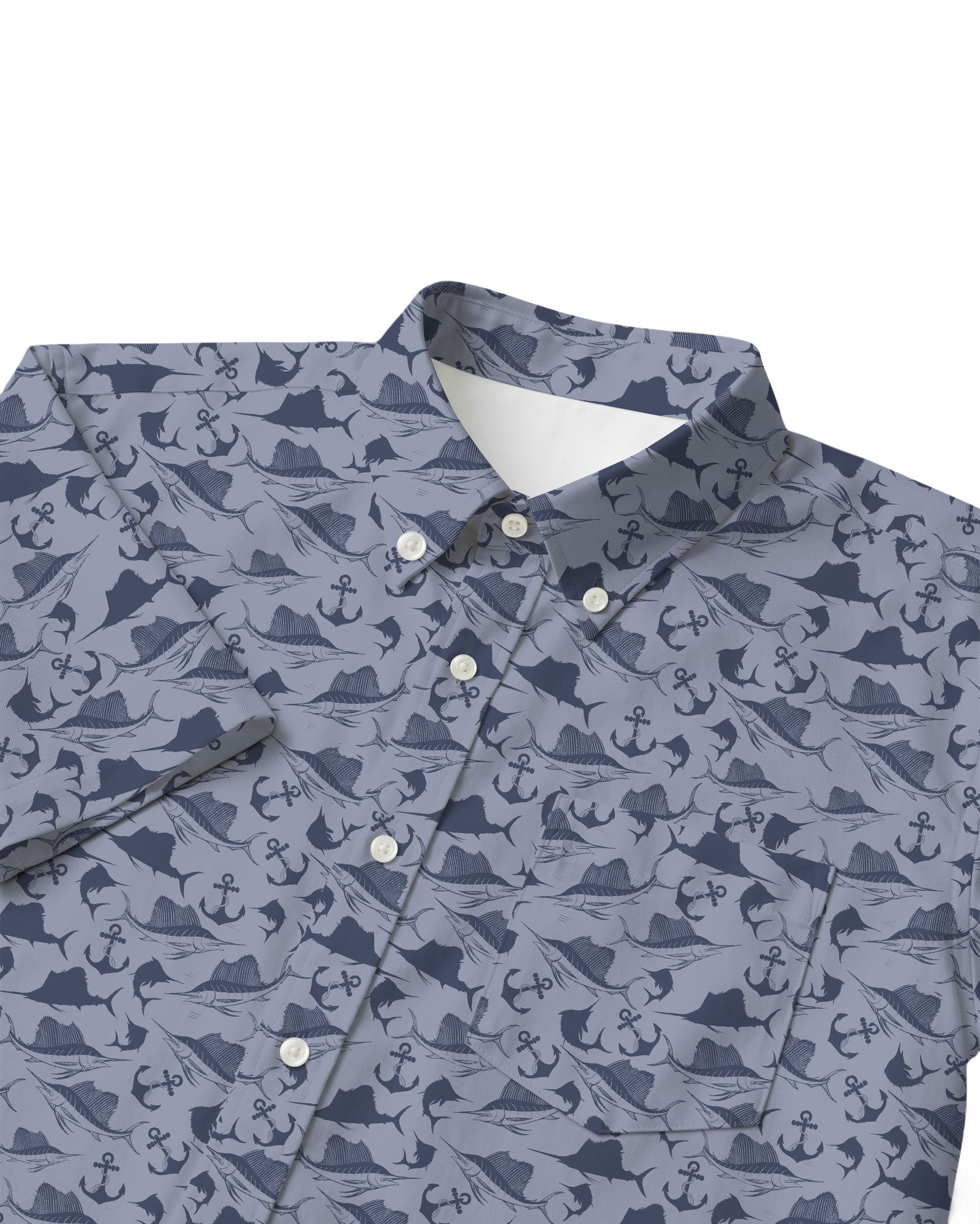 The Sailfish Button Shirt