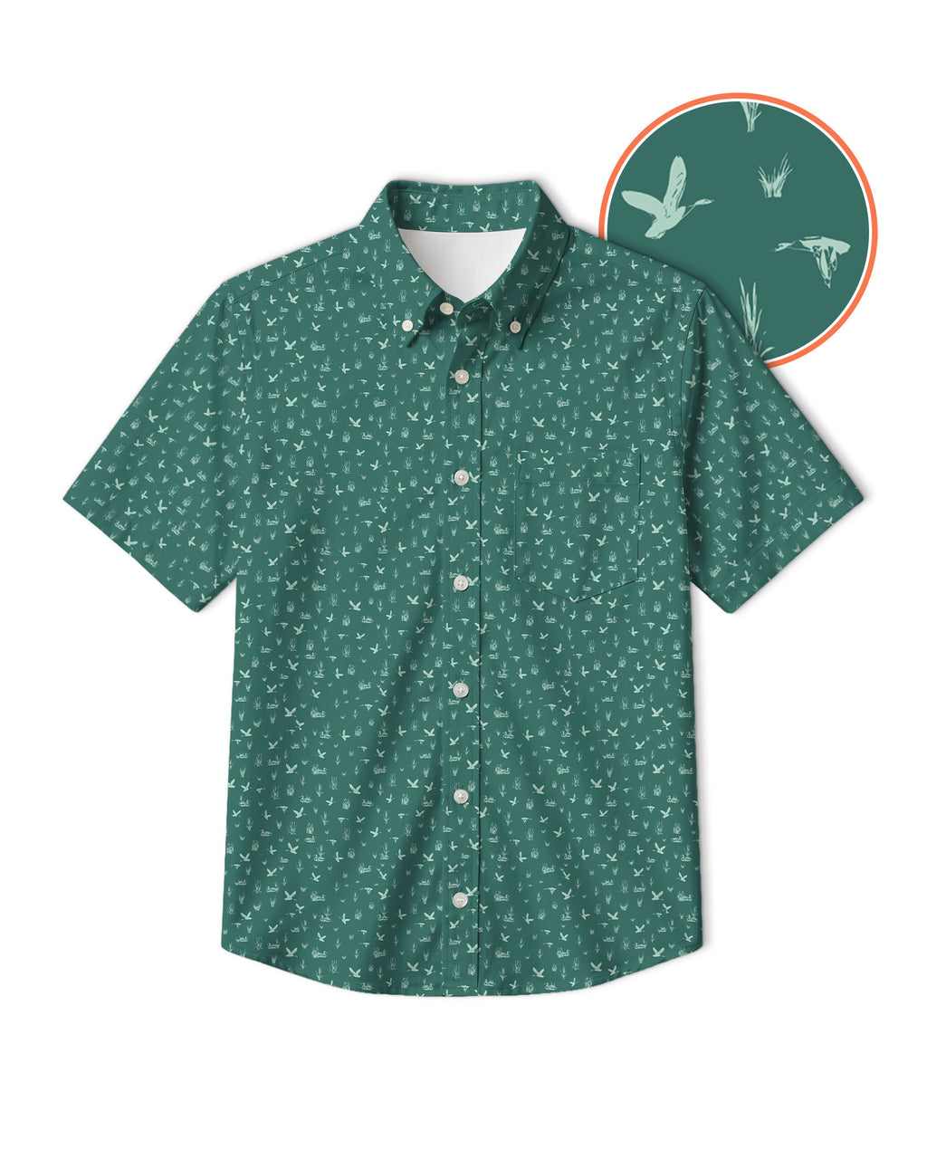 Mallard Marsh Button Shirt