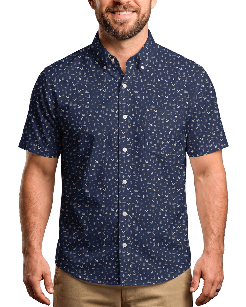 Mallard Marsh Button Shirt