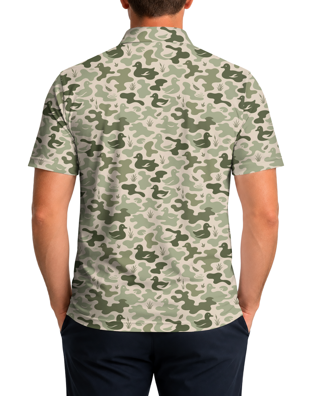 Marshland Camo Polo