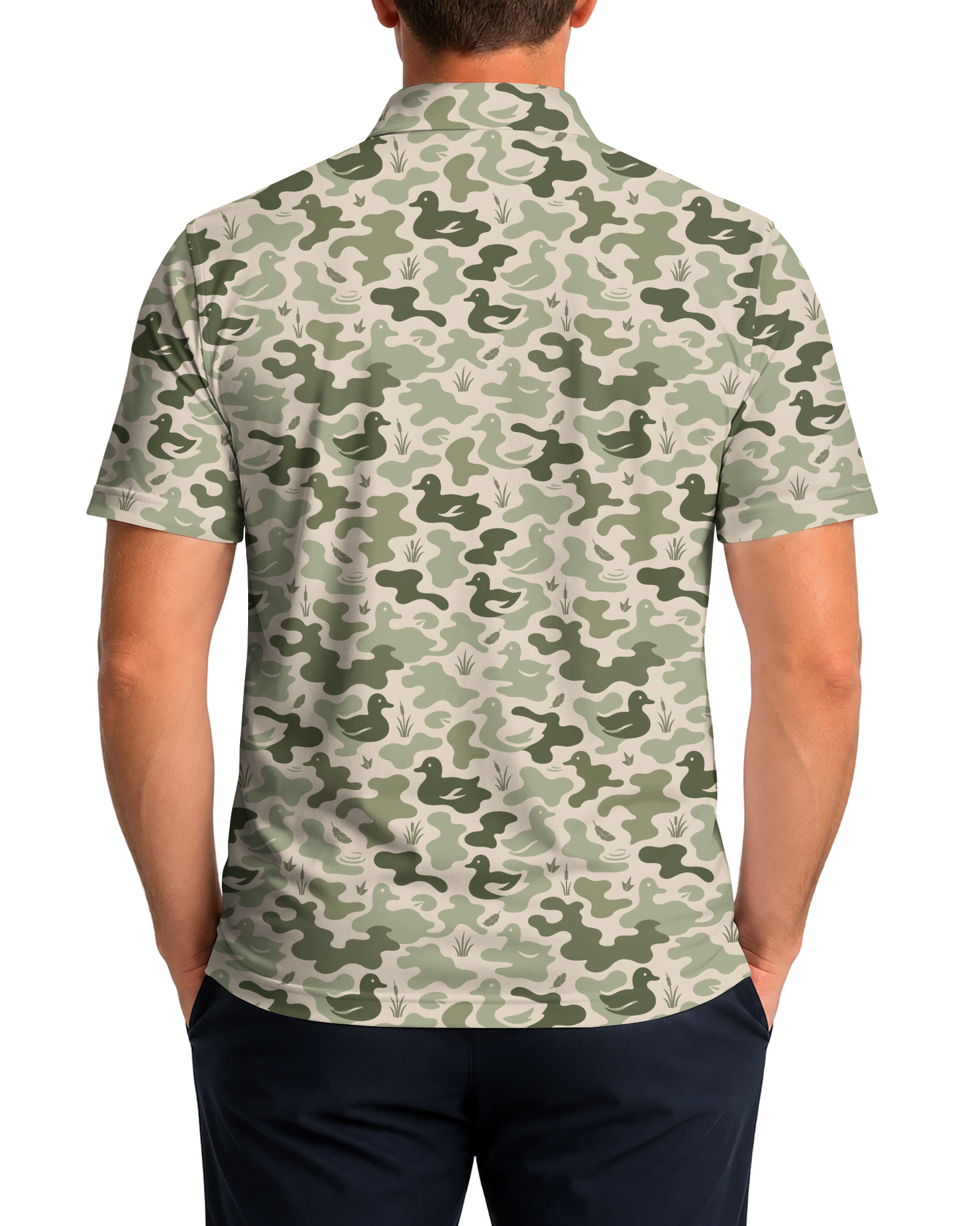 Marshland Camo Polo