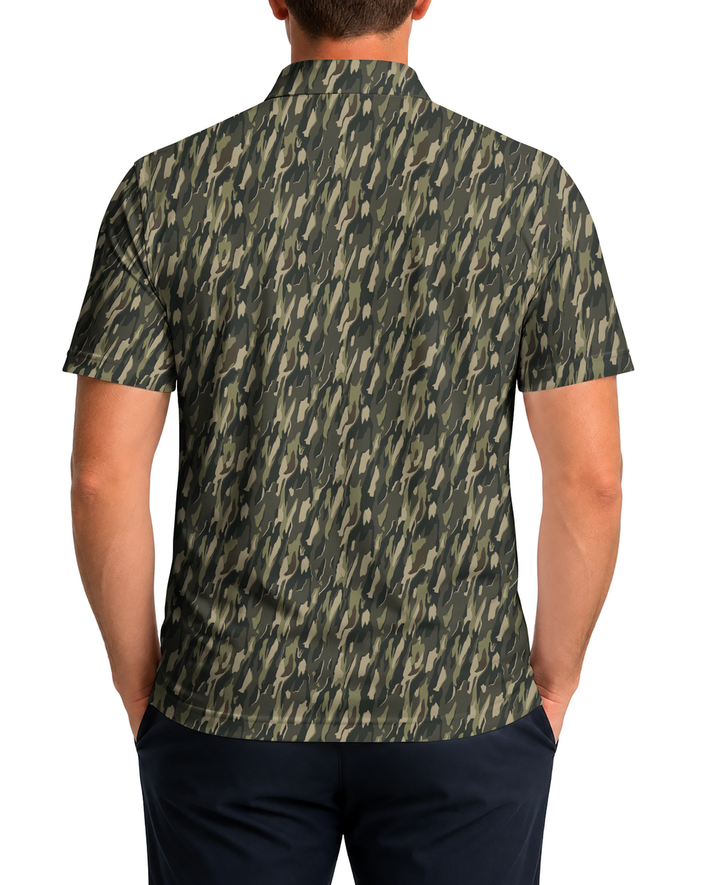 Woodland Camo Polo