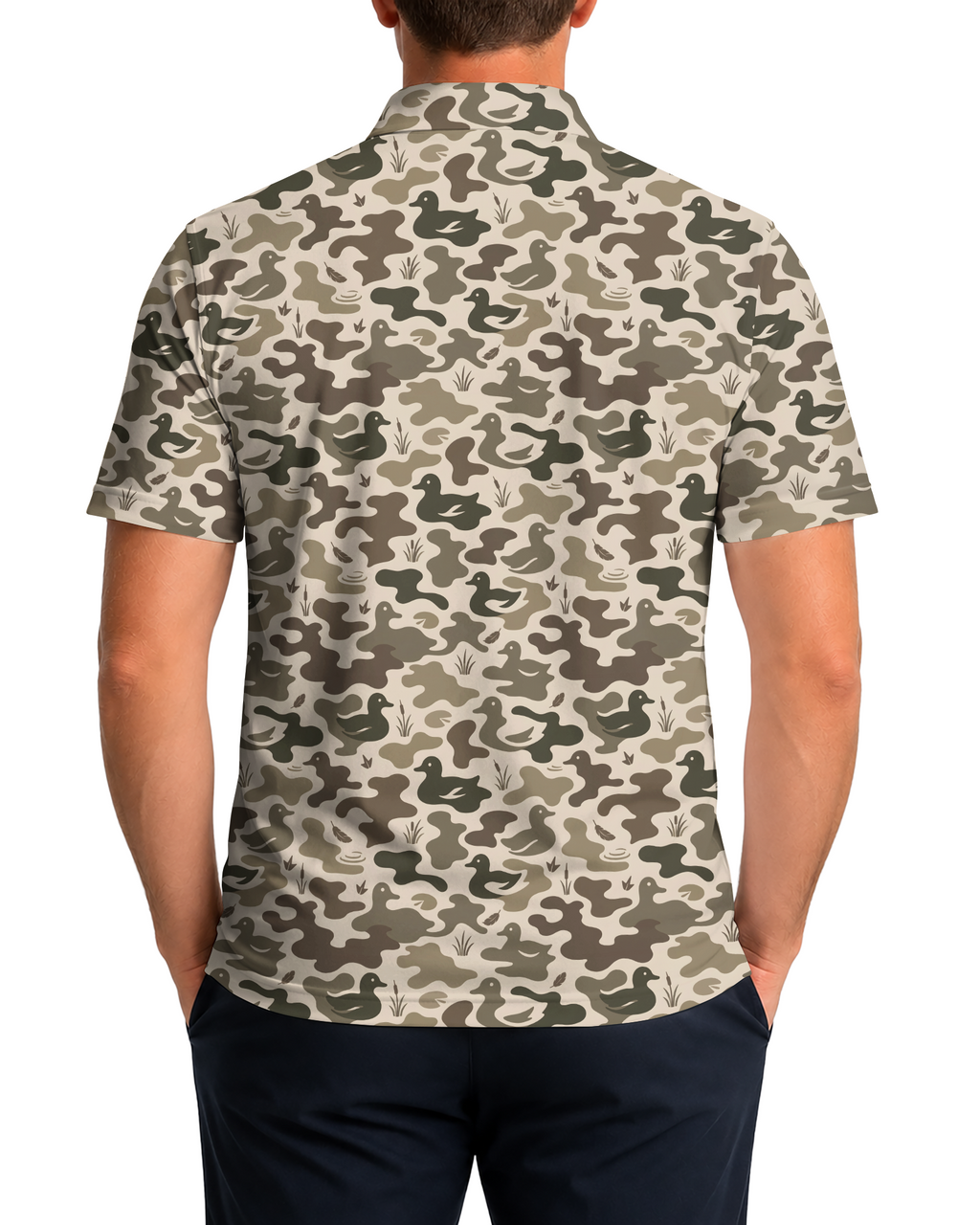 Marshland Camo Polo