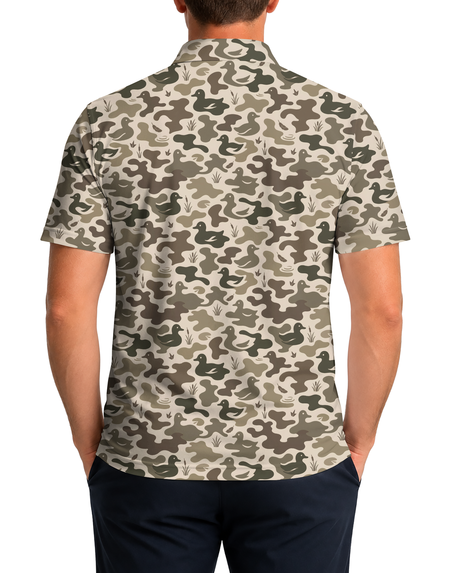 Marshland Camo Polo