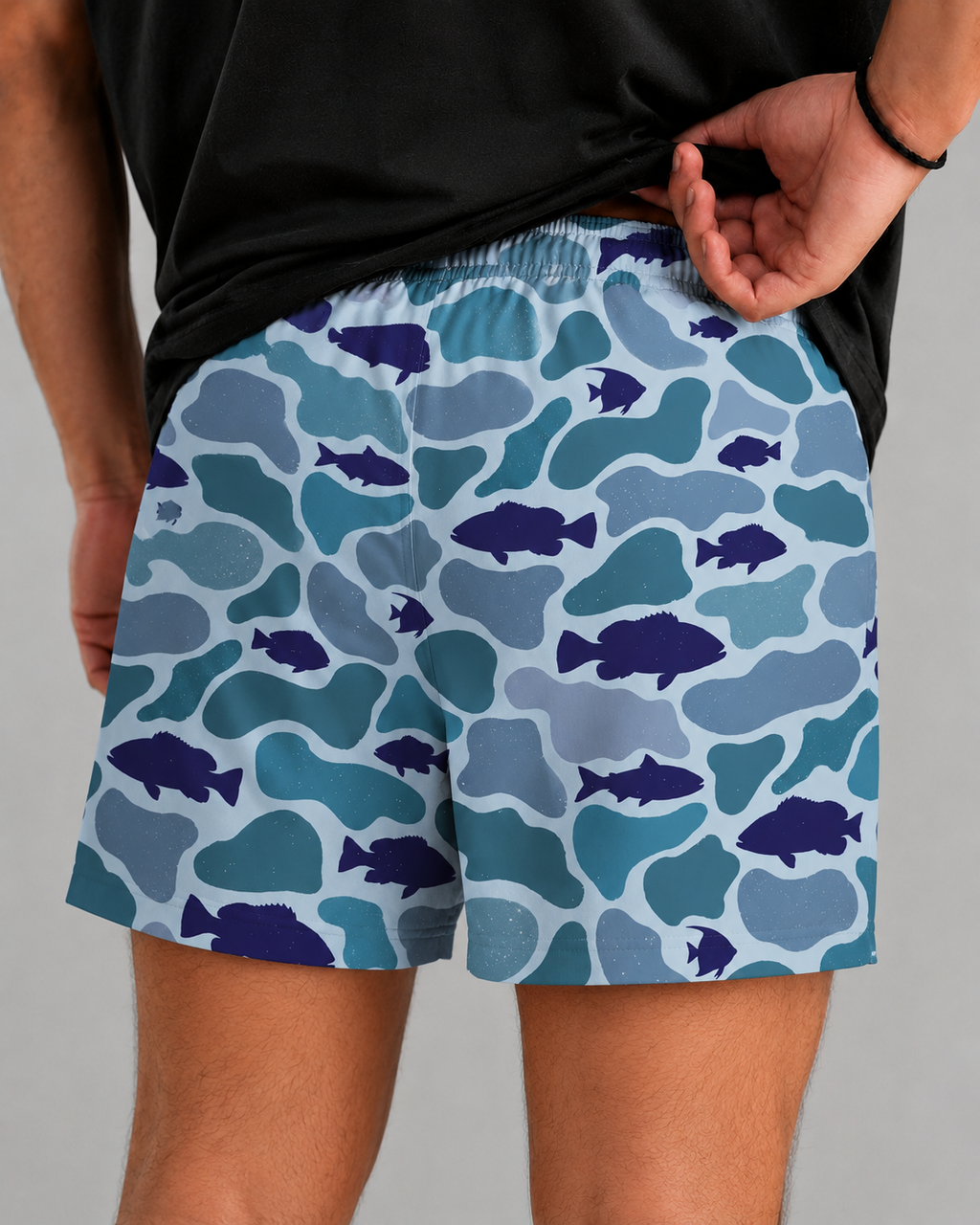 Coastal Shadows Swim Short