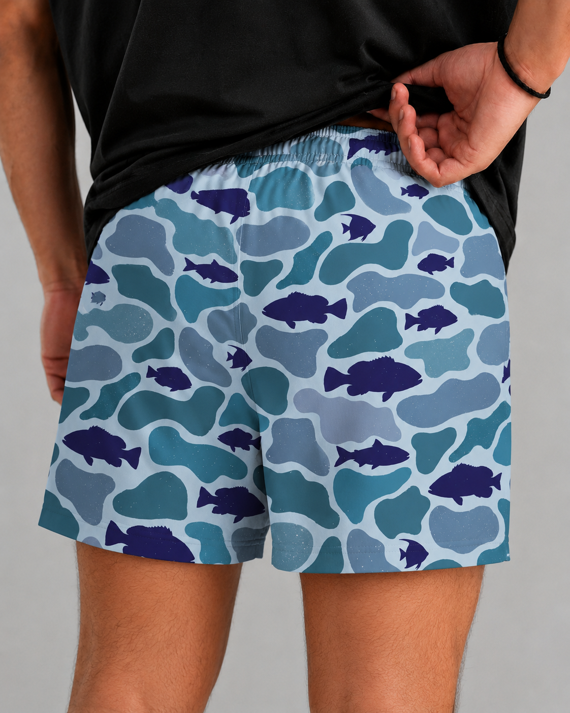 Coastal Shadows Swim Short