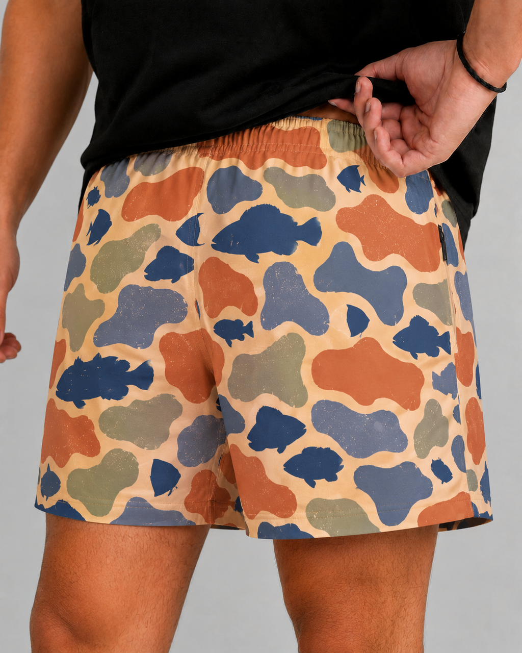 Coastal Shadows Swim Short