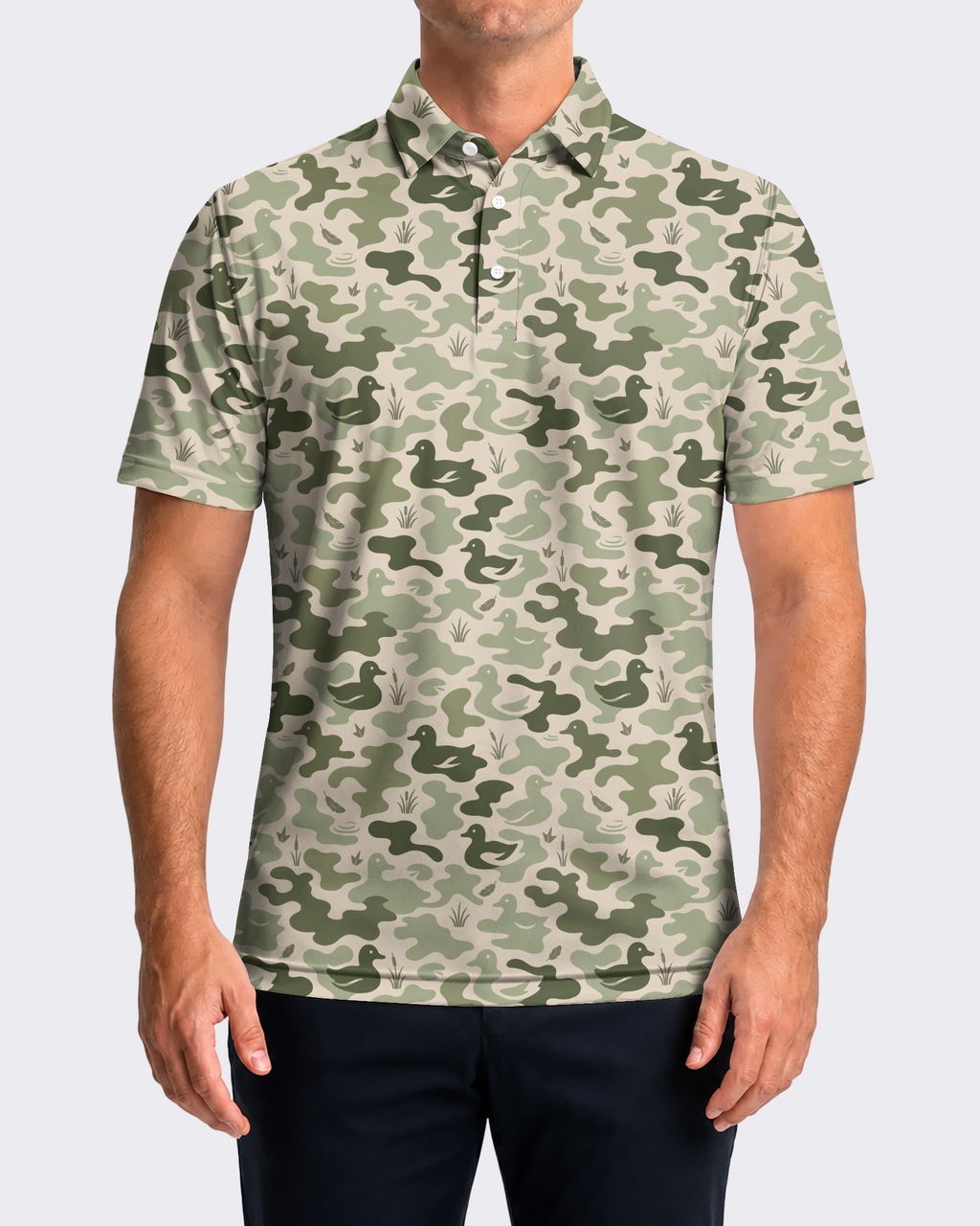 Marshland Camo Polo