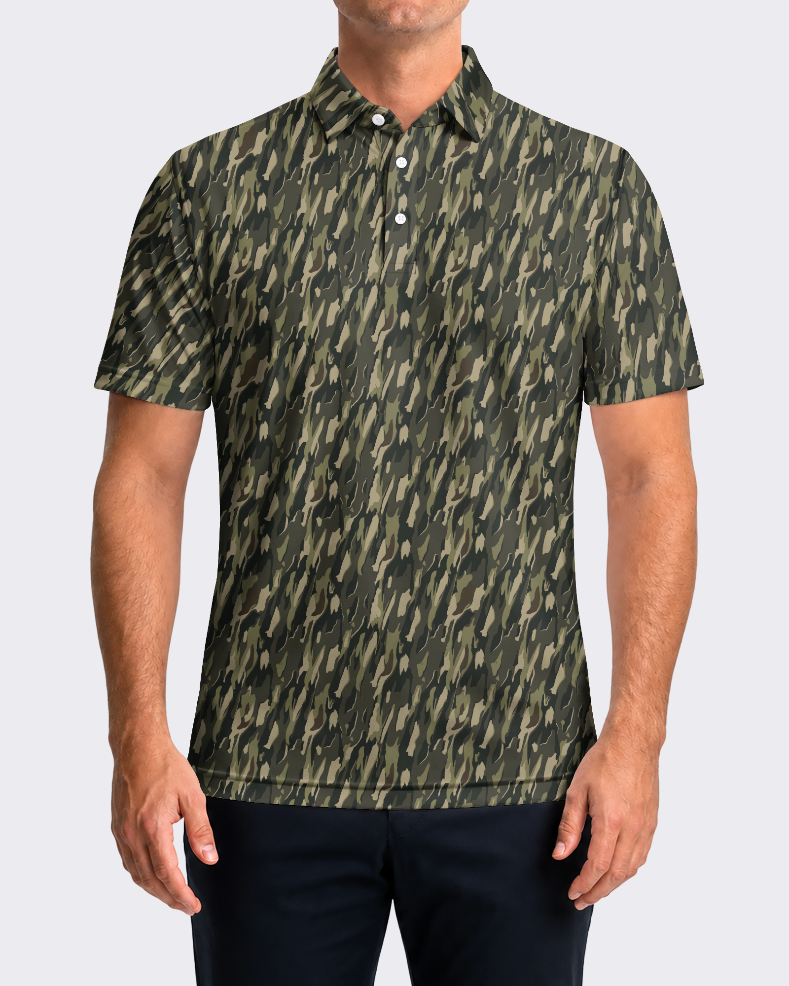 Woodland Camo Polo