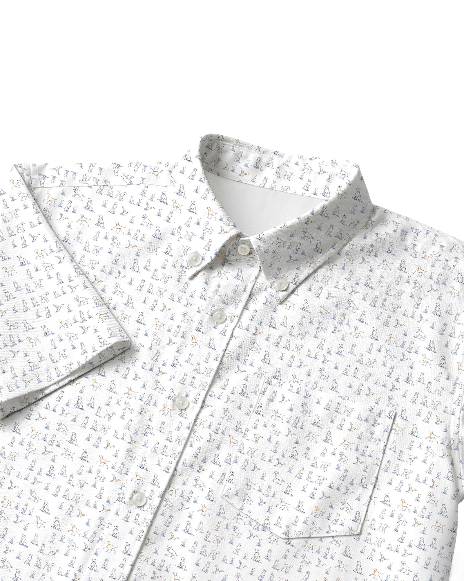 Bird Dog Button Shirt