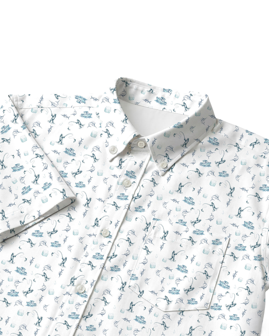 Off The Hook Button Shirt