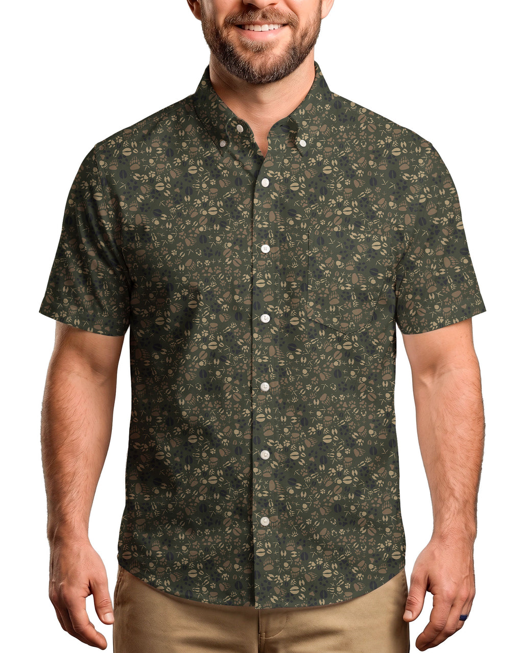 Wild Sign Button Shirt