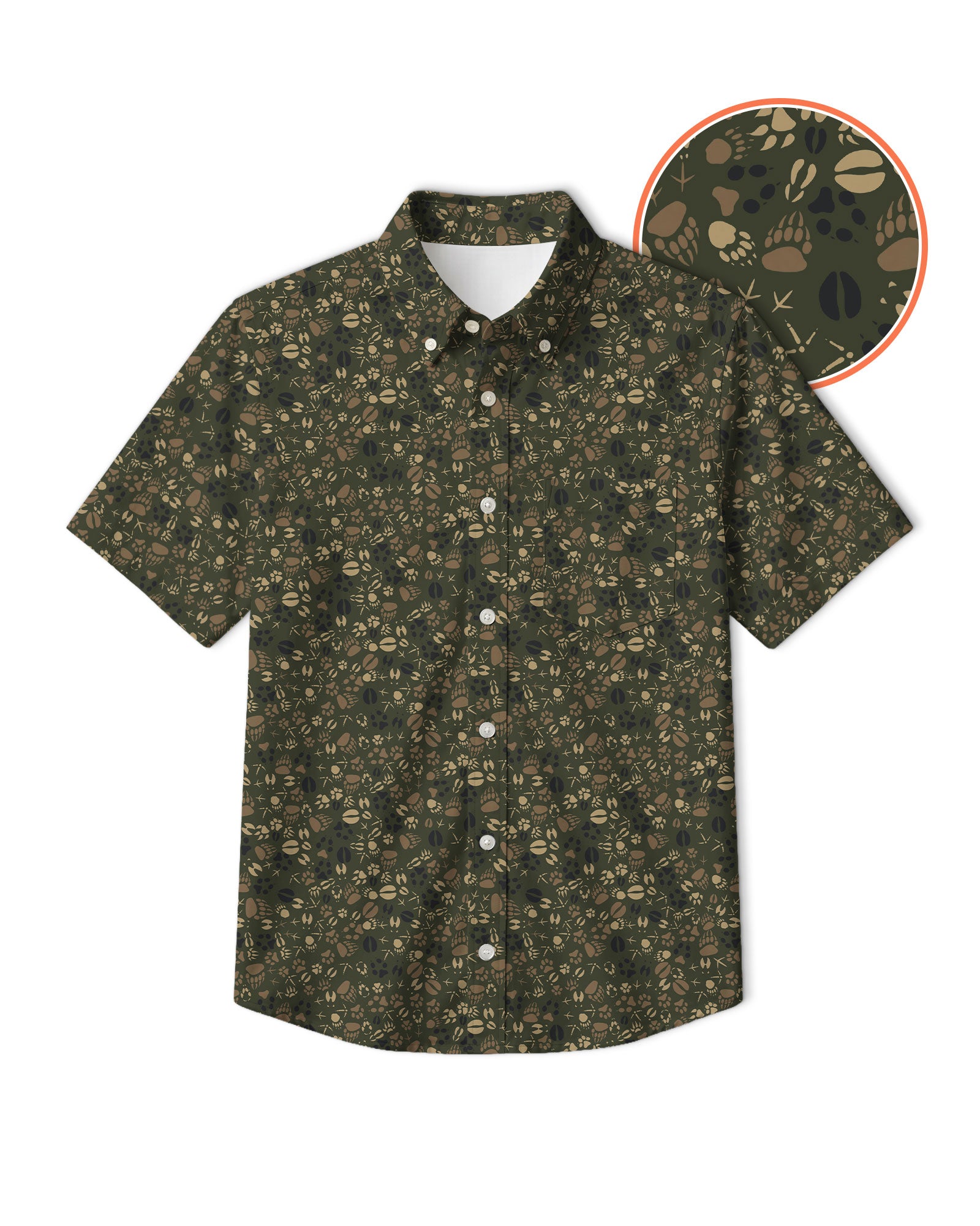 Wild Sign Button Shirt
