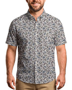 Marsh Hawk Camo Button Shirt