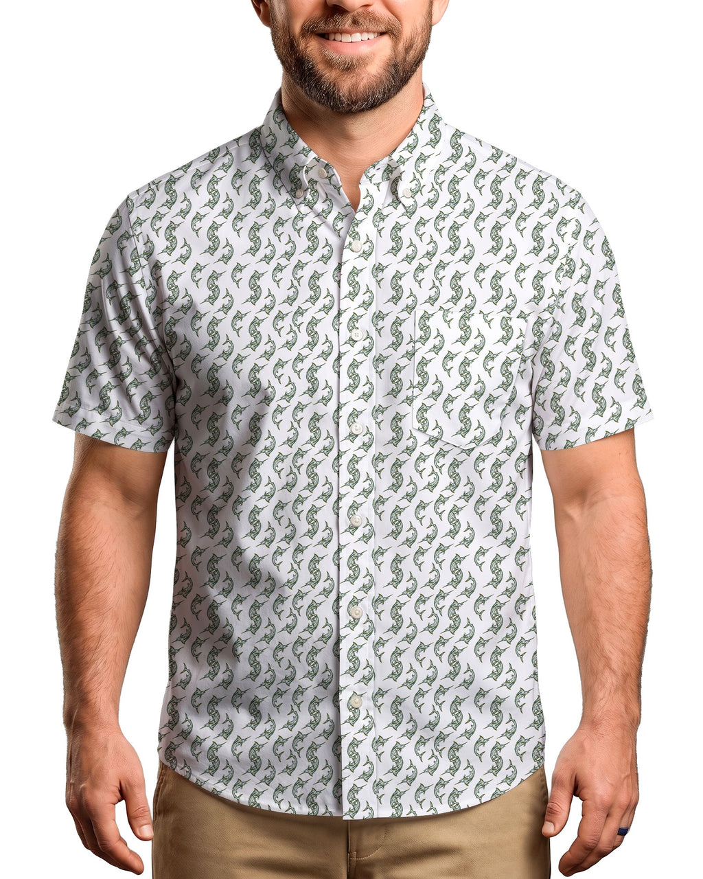 Marlin Button Shirt