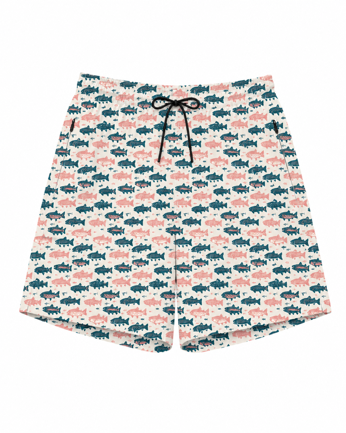 Hooked on Trout Swim Short