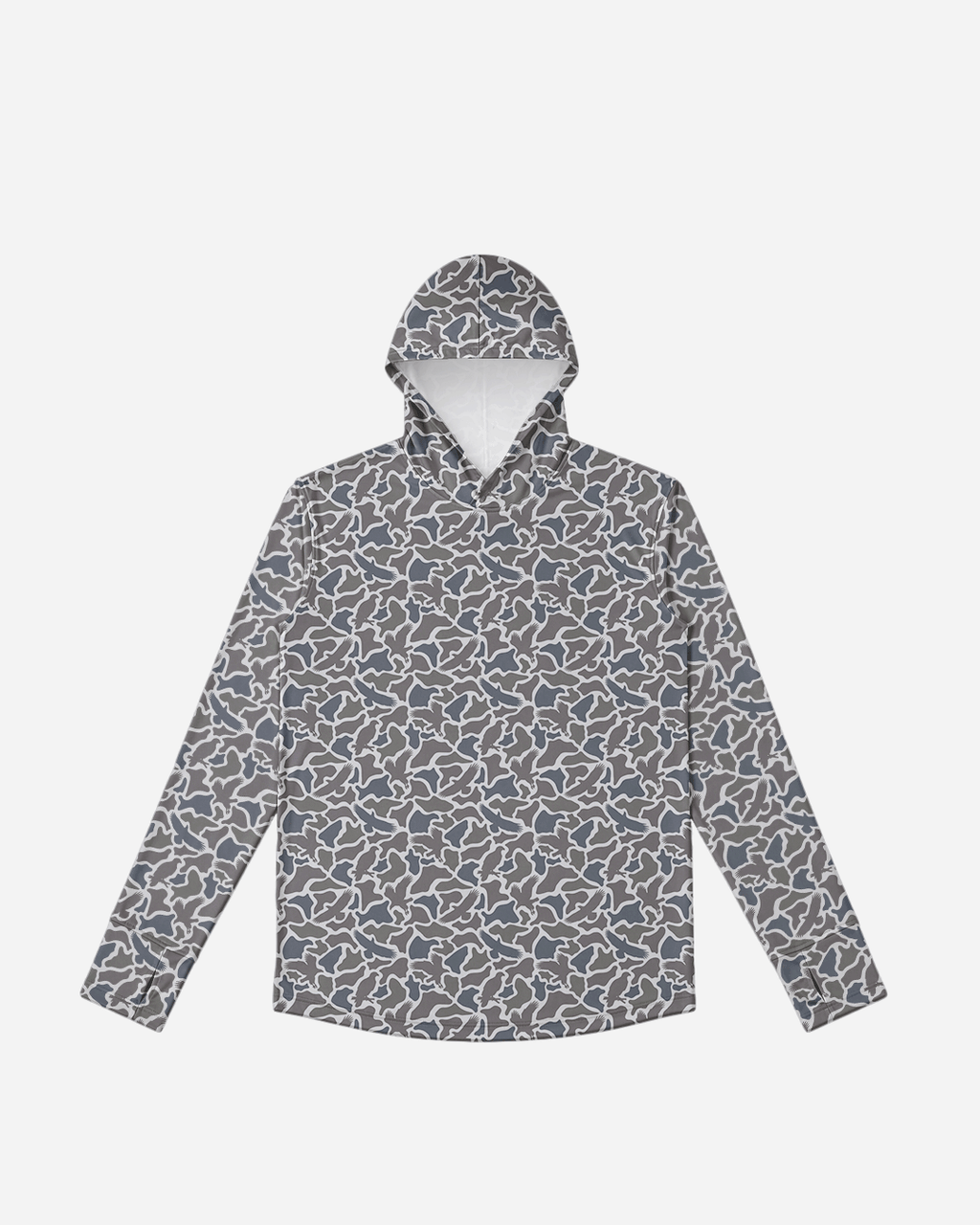 Marsh Hawk Camo Sun Hoodie