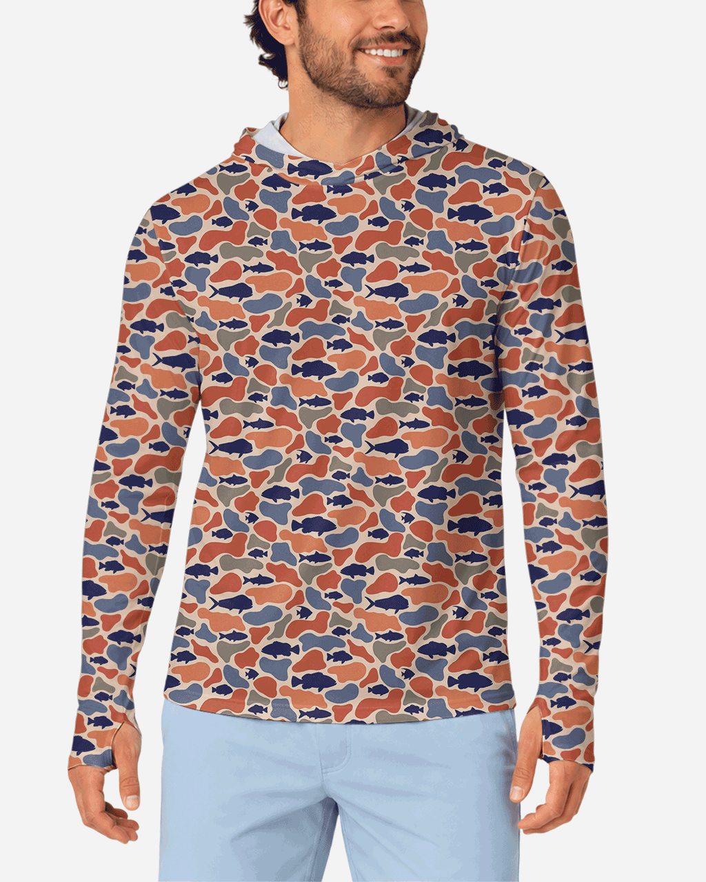 Coastal Shadows Sun Hoodie