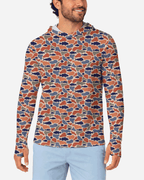 Coastal Shadows Sun Hoodie