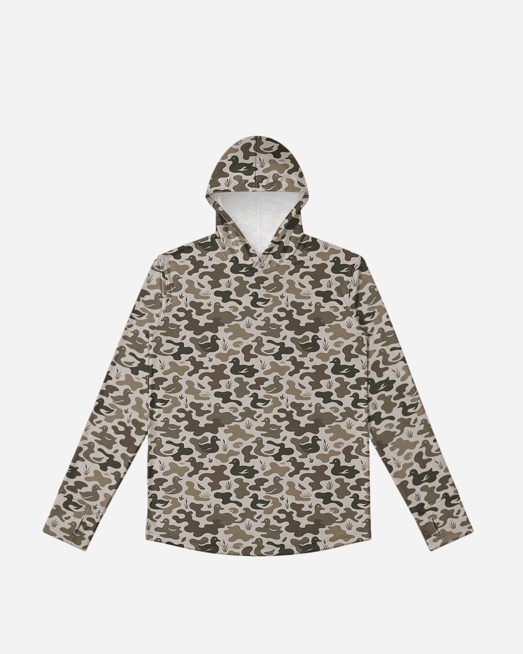 Marshland Camo Sun Hoodie