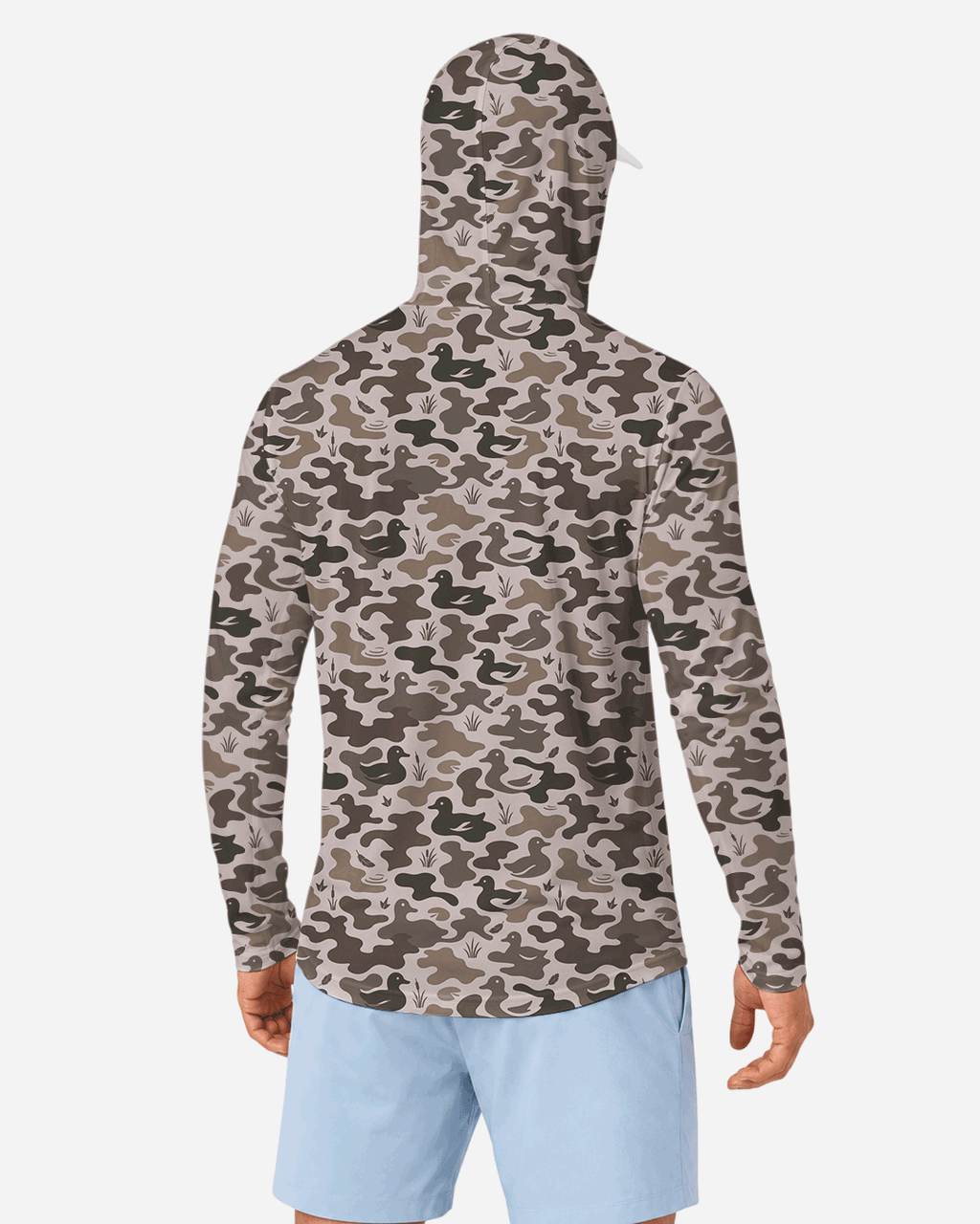Marshland Camo Sun Hoodie