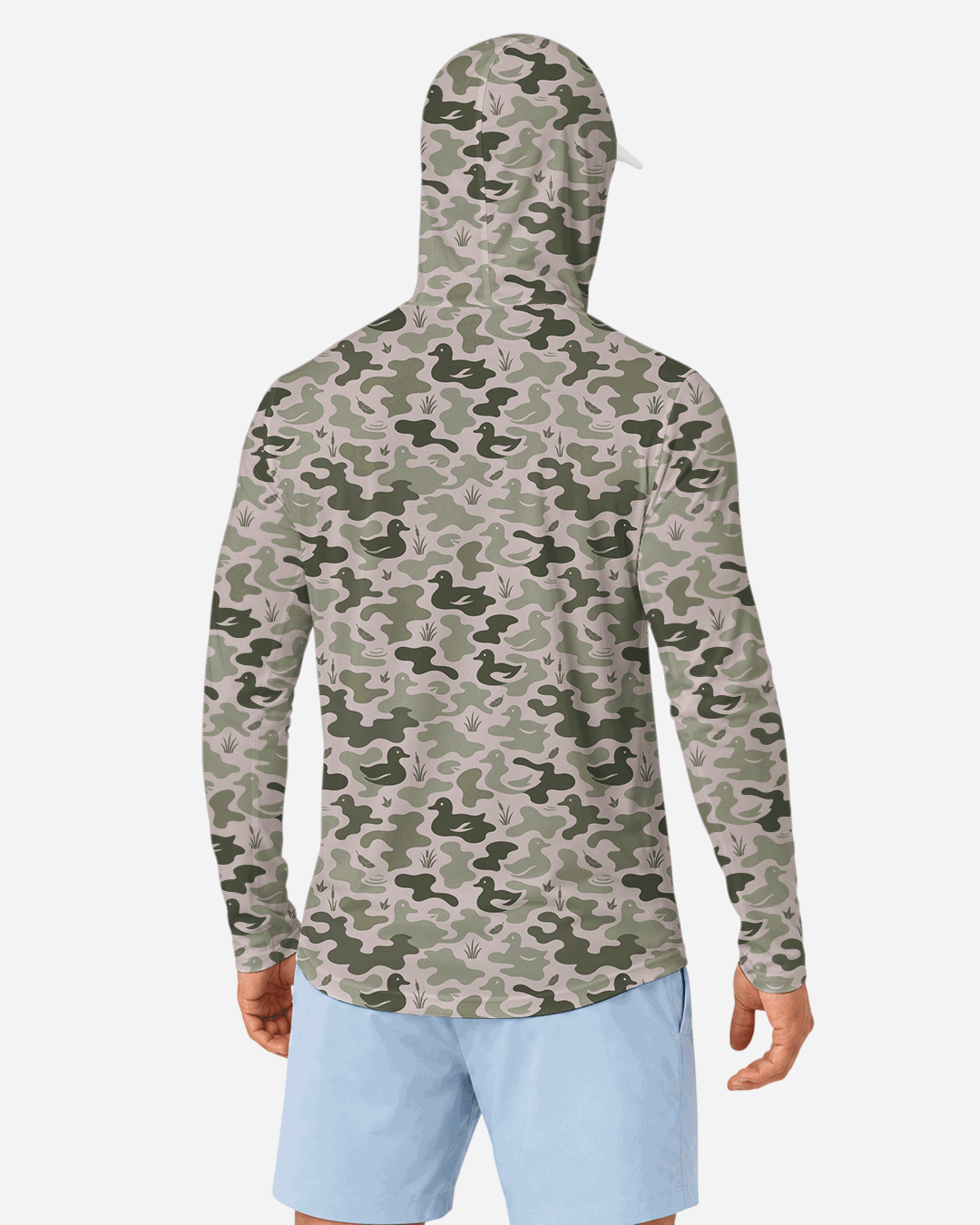 Marshland Camo Sun Hoodie
