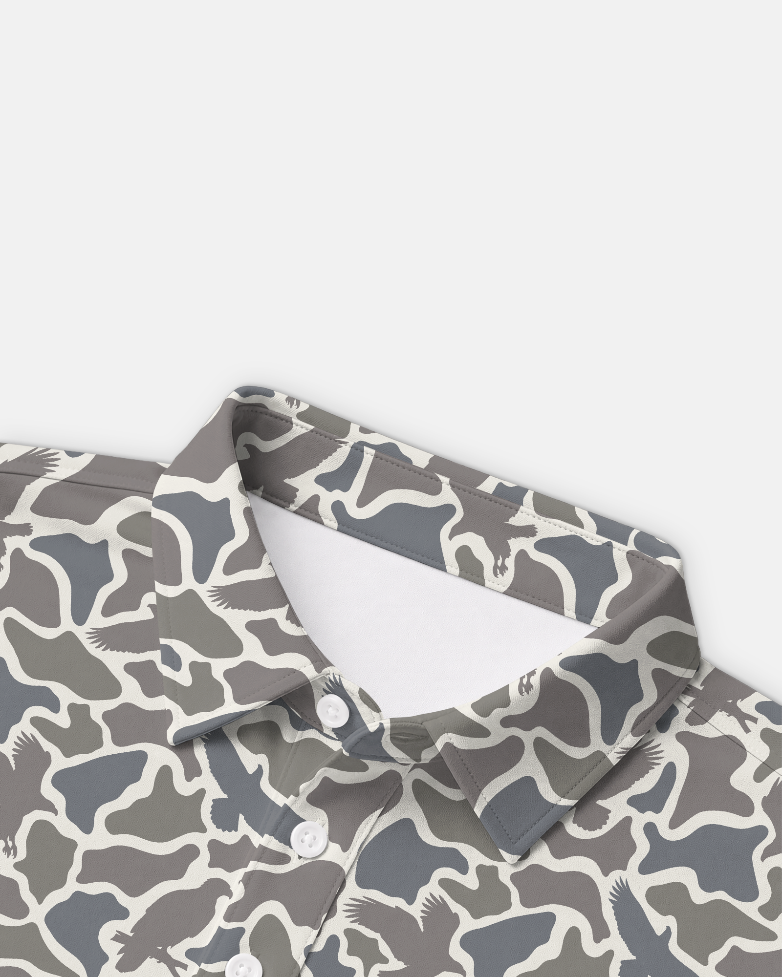 Marsh Hawk Camo Polo