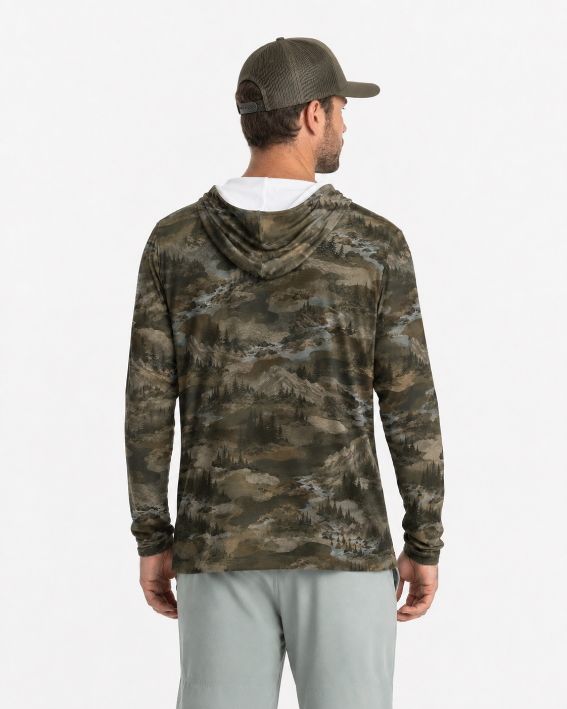 Ridgewater Camo Sun Hoodie