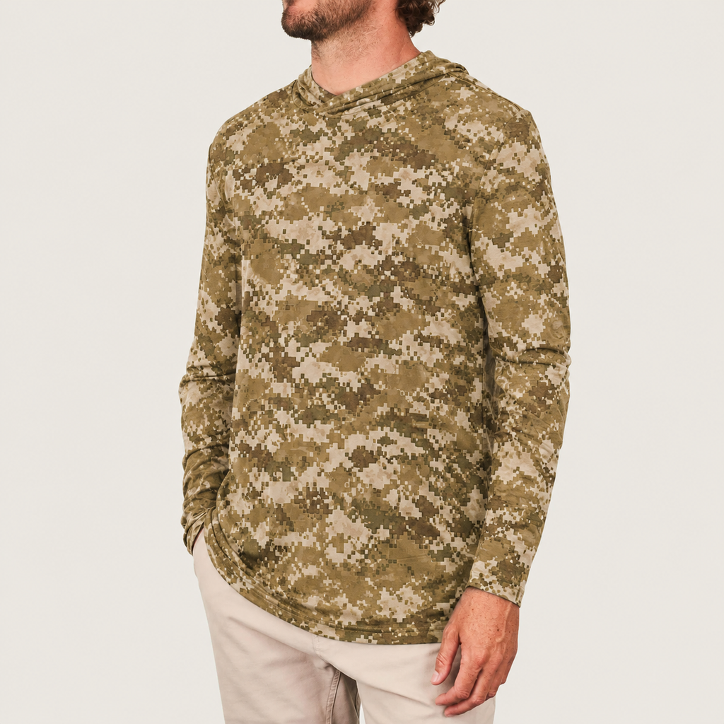Sand Pixel Sun Hoodie