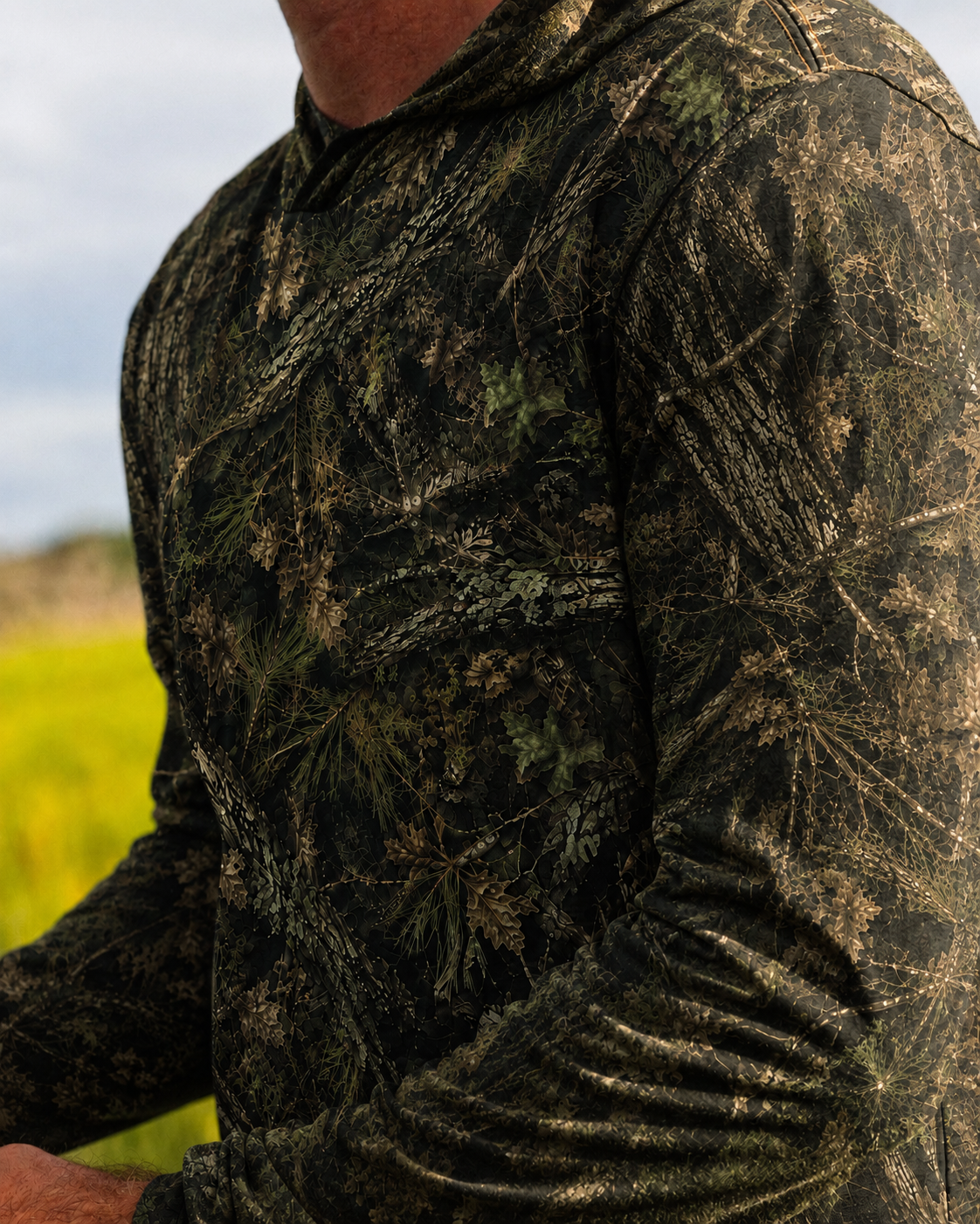 Deepwood Camo Sun Hoodie