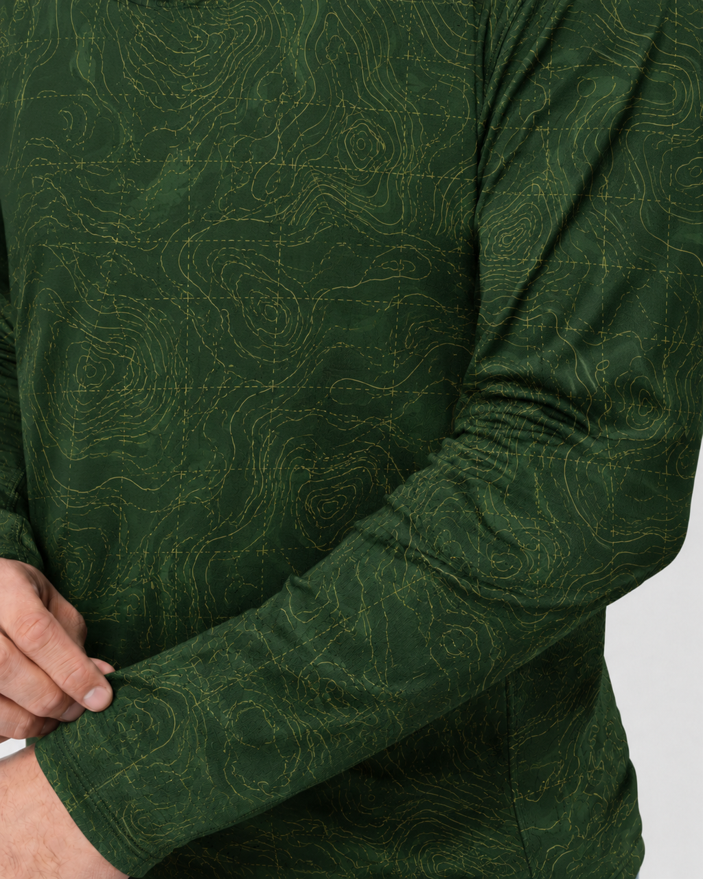 Topographic Map Sun Hoodie
